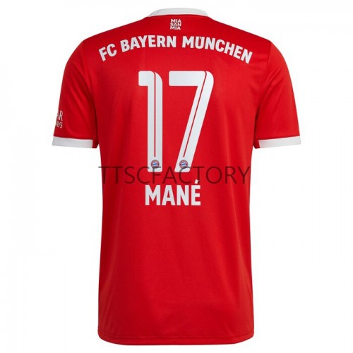Bayern München Sadio Mane 17 Fodboldtrøjer Hjemmebanesæt 2022/23 Kort ærmer Bayern München Sadio Mane 17 Fodboldtrøjer Hjemmebanesæt 2022/23 Kort ærmer